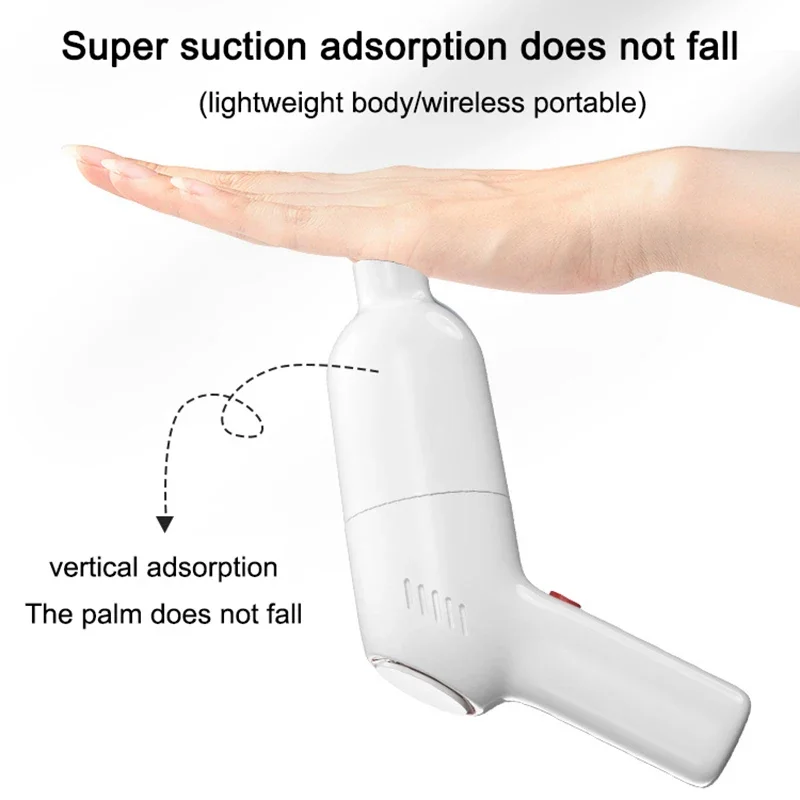 小型のハンドヘルド車用掃除機,ワイヤレス充電,高出力,超強力,車の吸引力,特殊