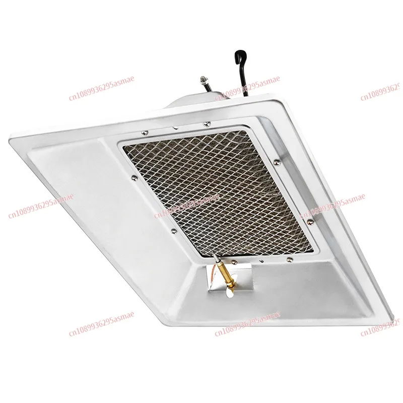 Gas Infrared Brooder Heater, Propane Natural Gas Heating Warmer for Chicken Pig Farm Livestock Breeding