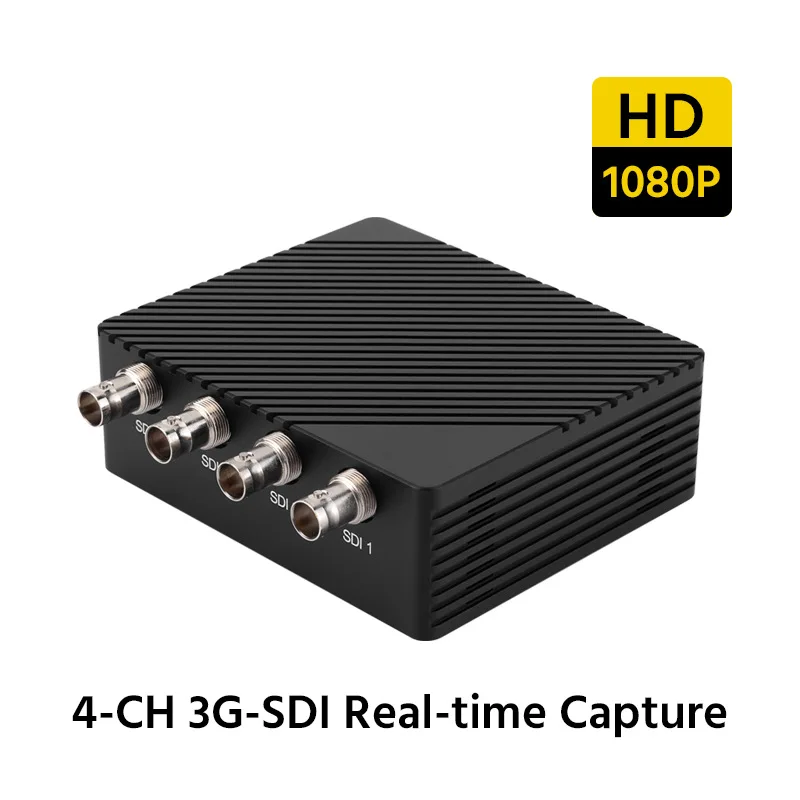 4-Channel SDI video capture card 1080P multi-channel high definition audio & video capture, live broadcast/recording/monitoring