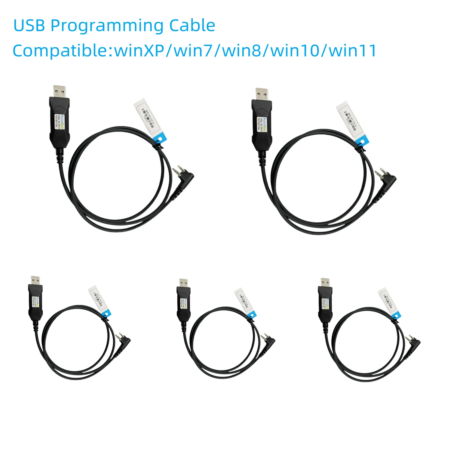 

MaxtonData USB Programming Cable for HYT TC-500 TC-600 TC-700 TC-2110 TC-518 write frequency support WIN11 USB Data cable