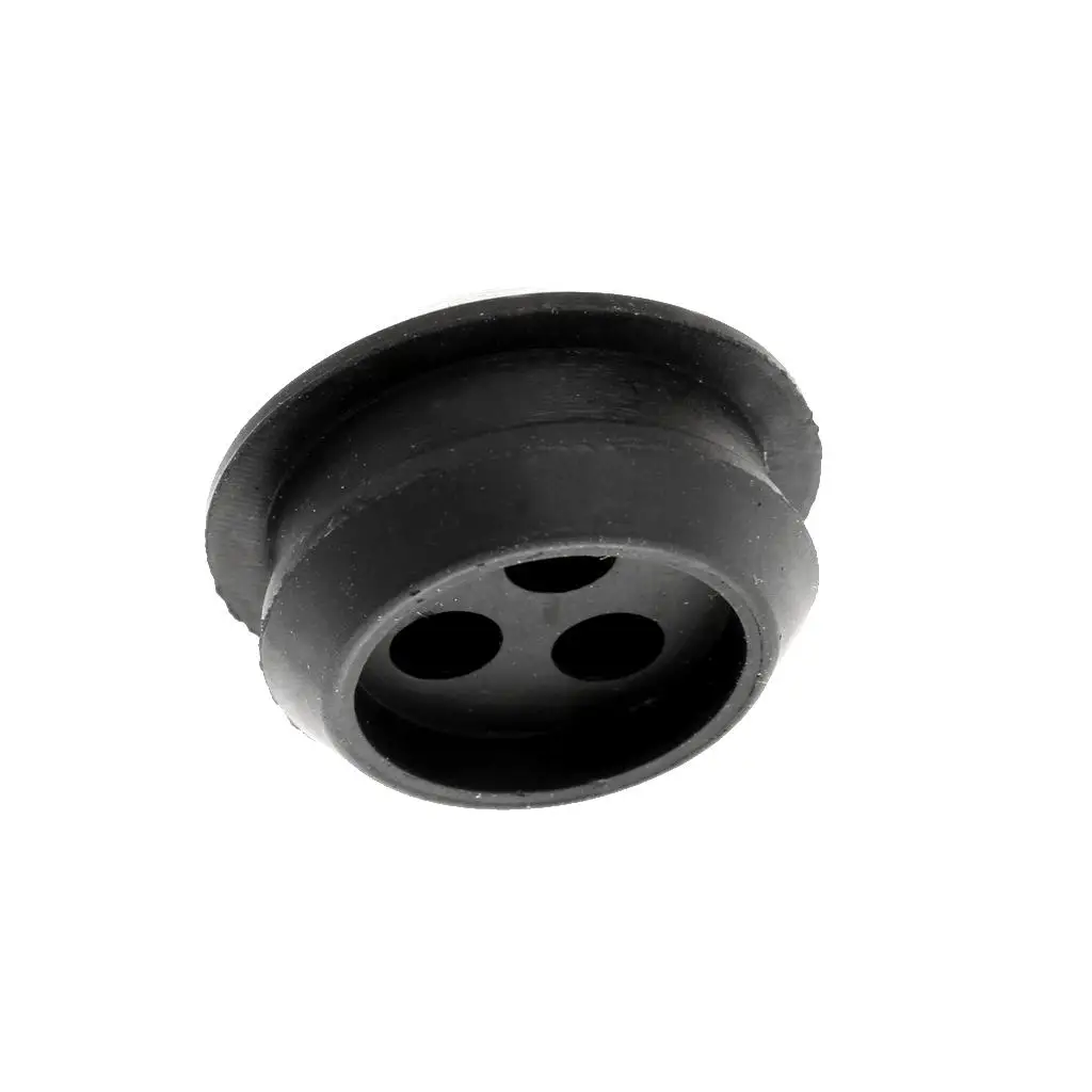 

3-Hole Black Fuel Line Rubber Grommet Replace f/ V137000030 13211546730