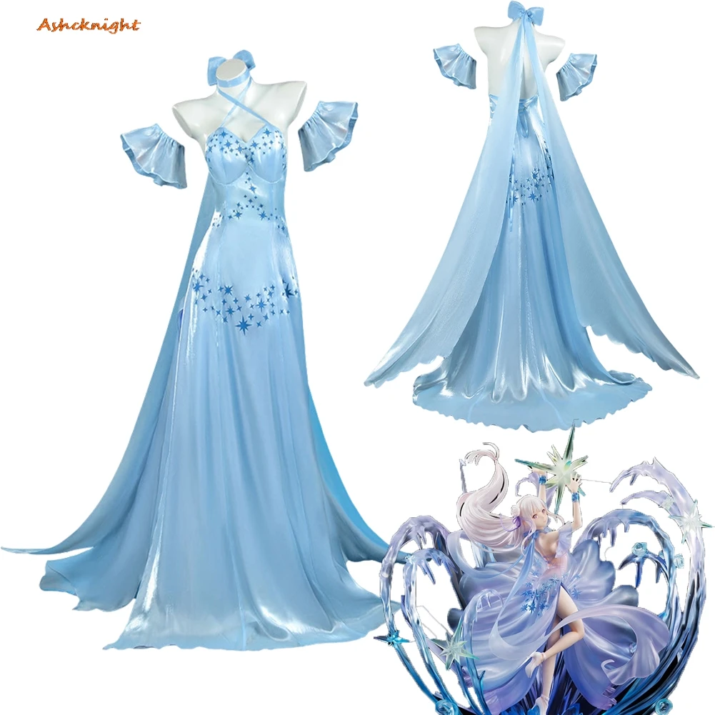Anime Re Zero Cosplay Emilia Dresses Clothes Women Adult Party Disguise Roleplay Outfits Suit Female Halloween Costume Carnival