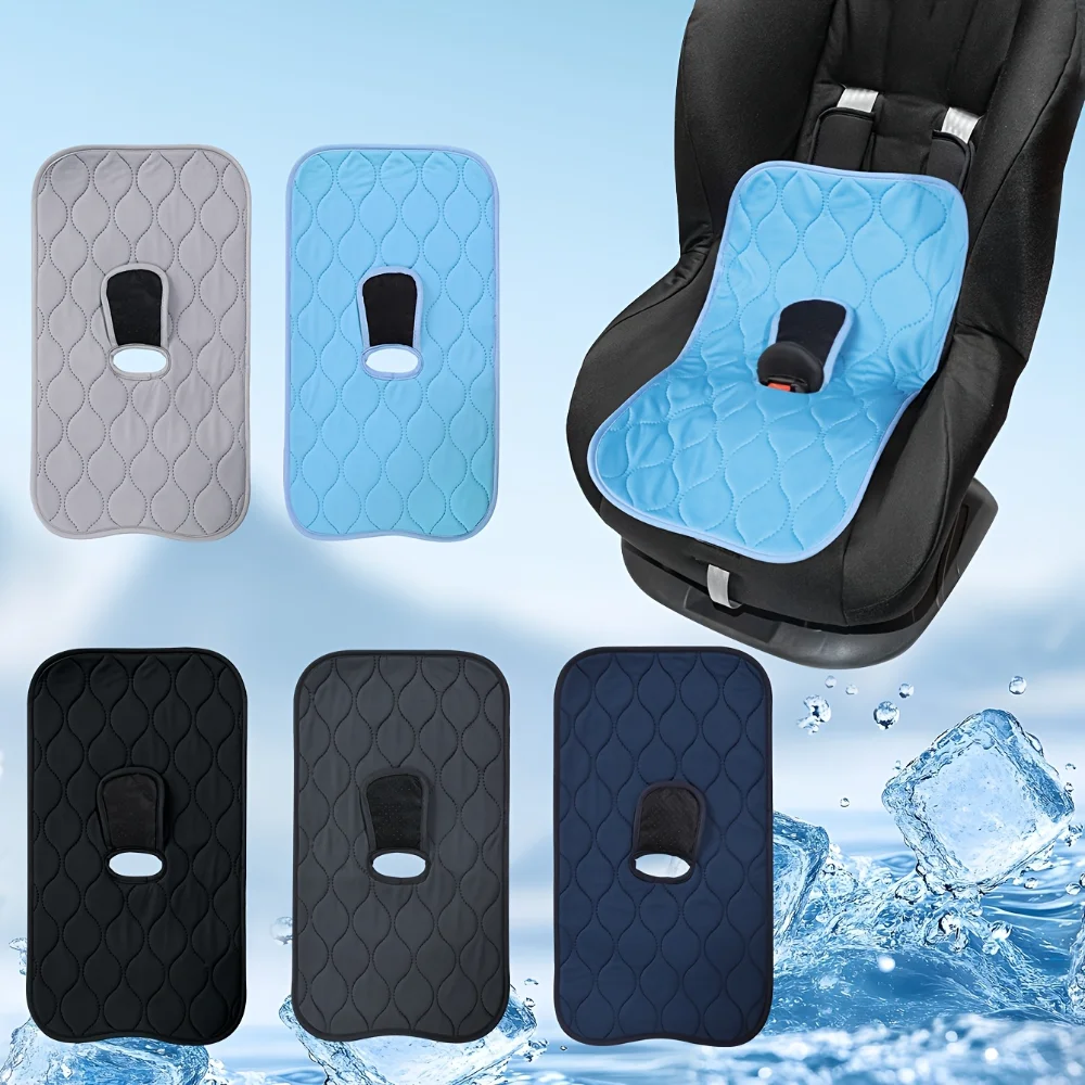 

1Pc Car Safety Seat Holder Waterproof Insulation Pad Baby Cart Dining Chair Anti-Slip Cushion Protector stroller Portable insert