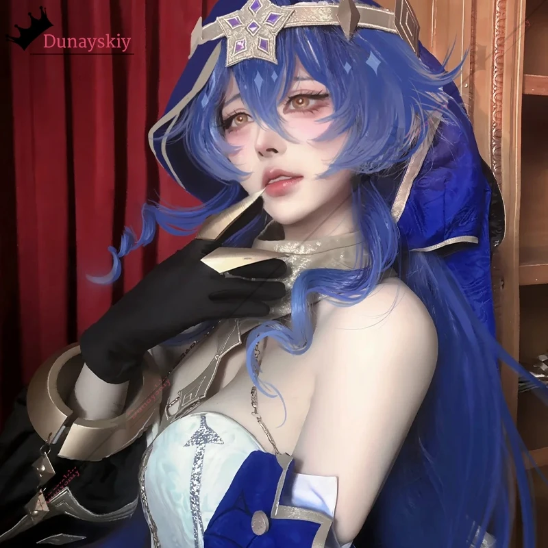 Layla Sumeru Косплей Костюм XS-3XL Женские платья Полный комплект Головные уборы Платье Чулки Парик Парик Аниме Ролевой костюм Layla