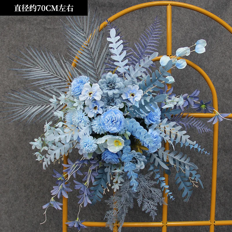 

Artificial Flower Balls for Centerpieces Wedding Arch Backdrop Flower Arrangement Fake Silk Rose Weddings Road Flower Home Decor