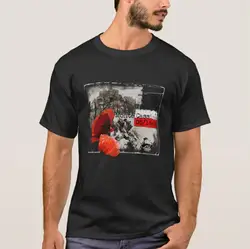 Monte Cassino Battle WW2 Czerwone Maki Poland T-Shirt Short Sleeve Casual 100% Cotton O-Neck T Shirt