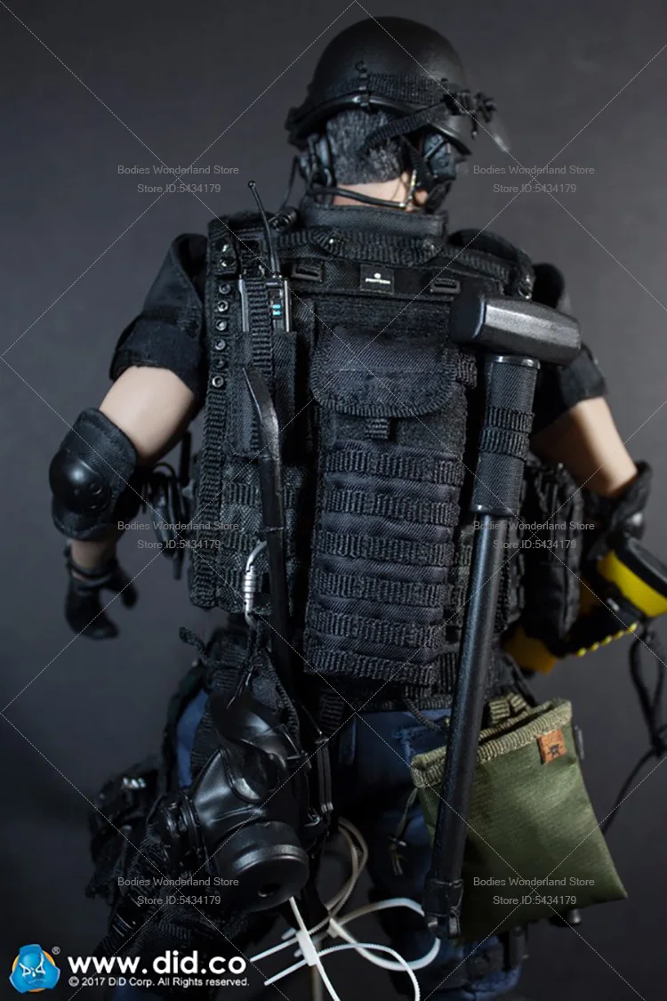 In Stock DID MA1008 1/6 Scale Male Soldier US Los Angeles Special Police 12Inch Full Set Action Figure Doll Collection