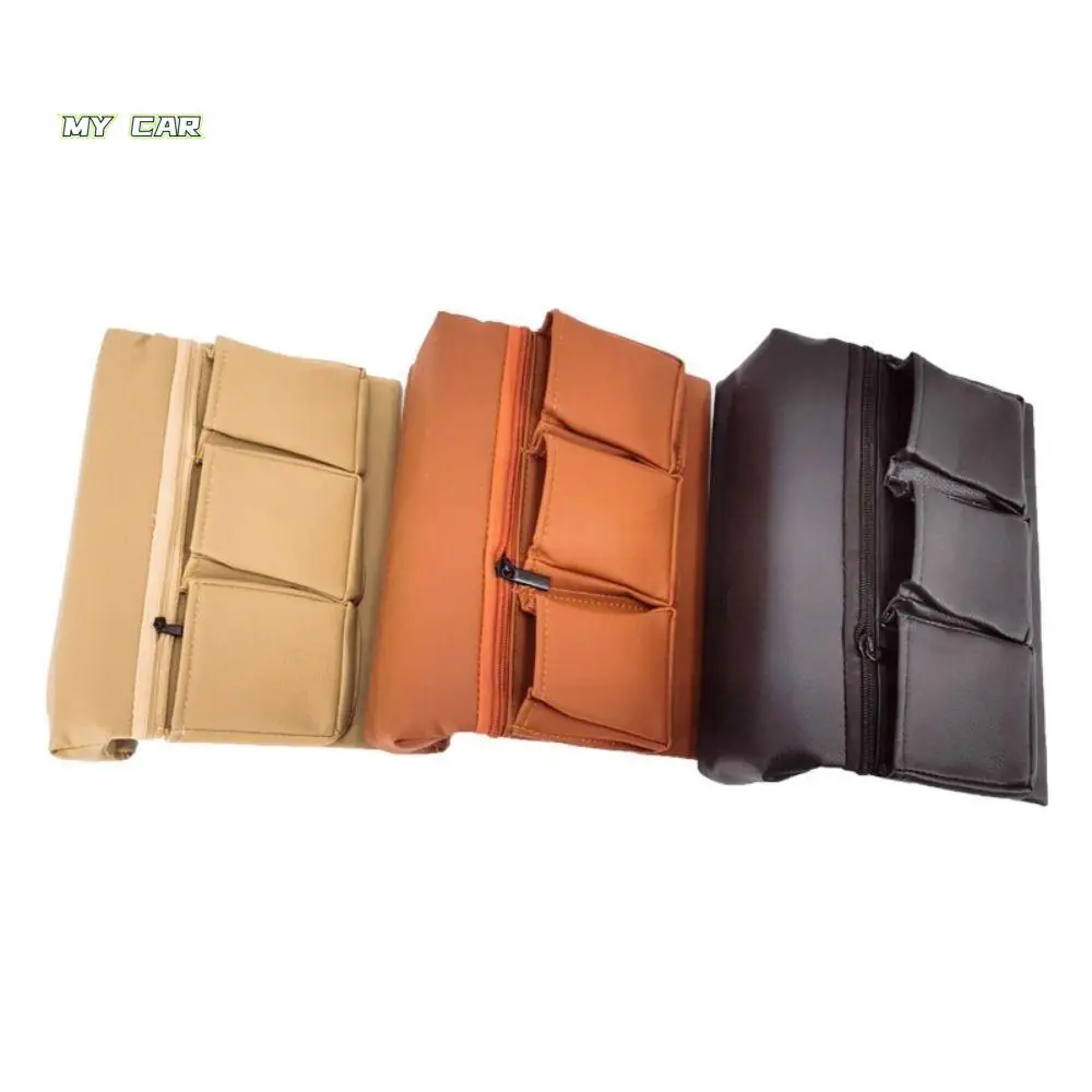 

Universal Car Window Armrest Hanging Bag Waterproof Leather Car Seat Window Armrest Pad Save Space Comfortable