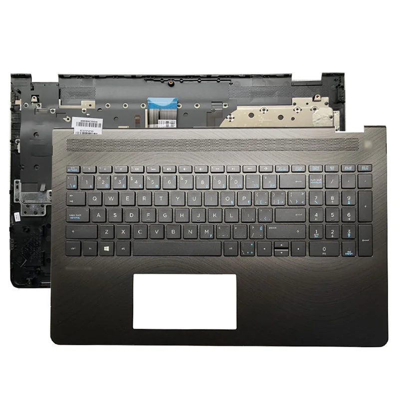

Для HP Pavilion X360 15-BR 15T-BR 15T-BR001TX BR005TX TPN-W126 924522 -001 924523 -001 Подставка для рук для ноутбука, верхняя часть корпуса, клавиатура с подсветкой