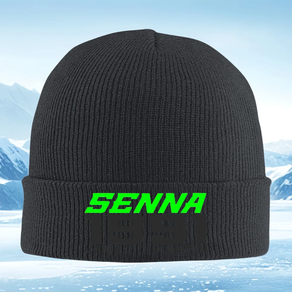senna-1991-campeao-mundial-design-de-corrida-das-mulheres-dos-homens-unisex-chapeu-de-malha-gorro-pulover-inverno-termico-quente-natal-ao-ar-livre-c