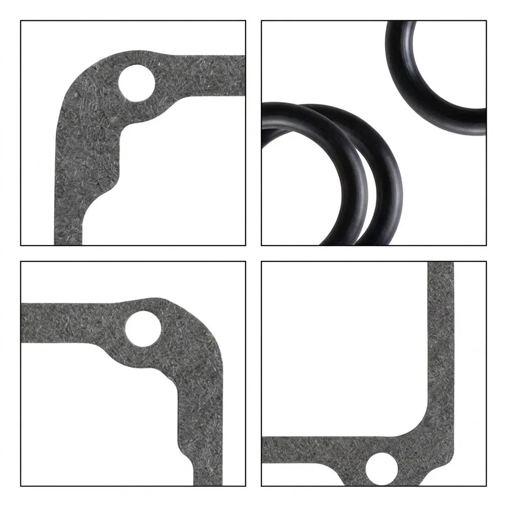 Valve Cover Gasket 12311-Z8B-000 Compatible with For Honda For GCV160 GCV190 GC160 GC190 HRR216 HRS216 HRX217 2 pcs Black