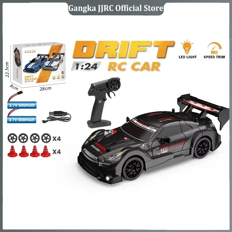 Rc Drift Car 1/24 Cross-Border 2.4G Remote Control High-Speed Electric Vehicle Ae86 4Wd Led Racing Toys for Boys Kdis Gift