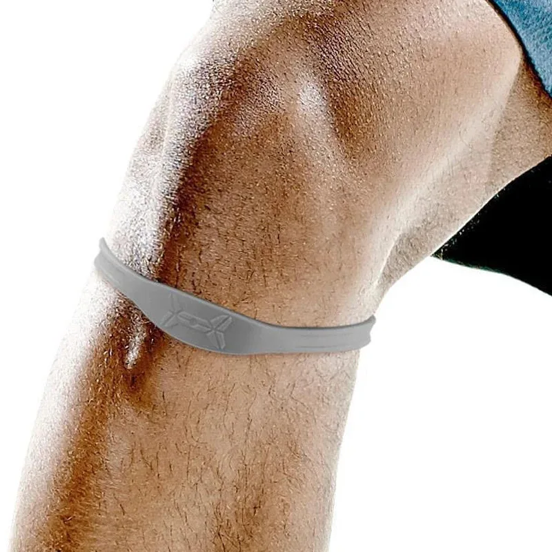 Genouillère de basket-ball en Silicone respirant, absorbe les chocs, sport, Fitness, protection du genou, ceinture rotulienne, Support rotulien fixe