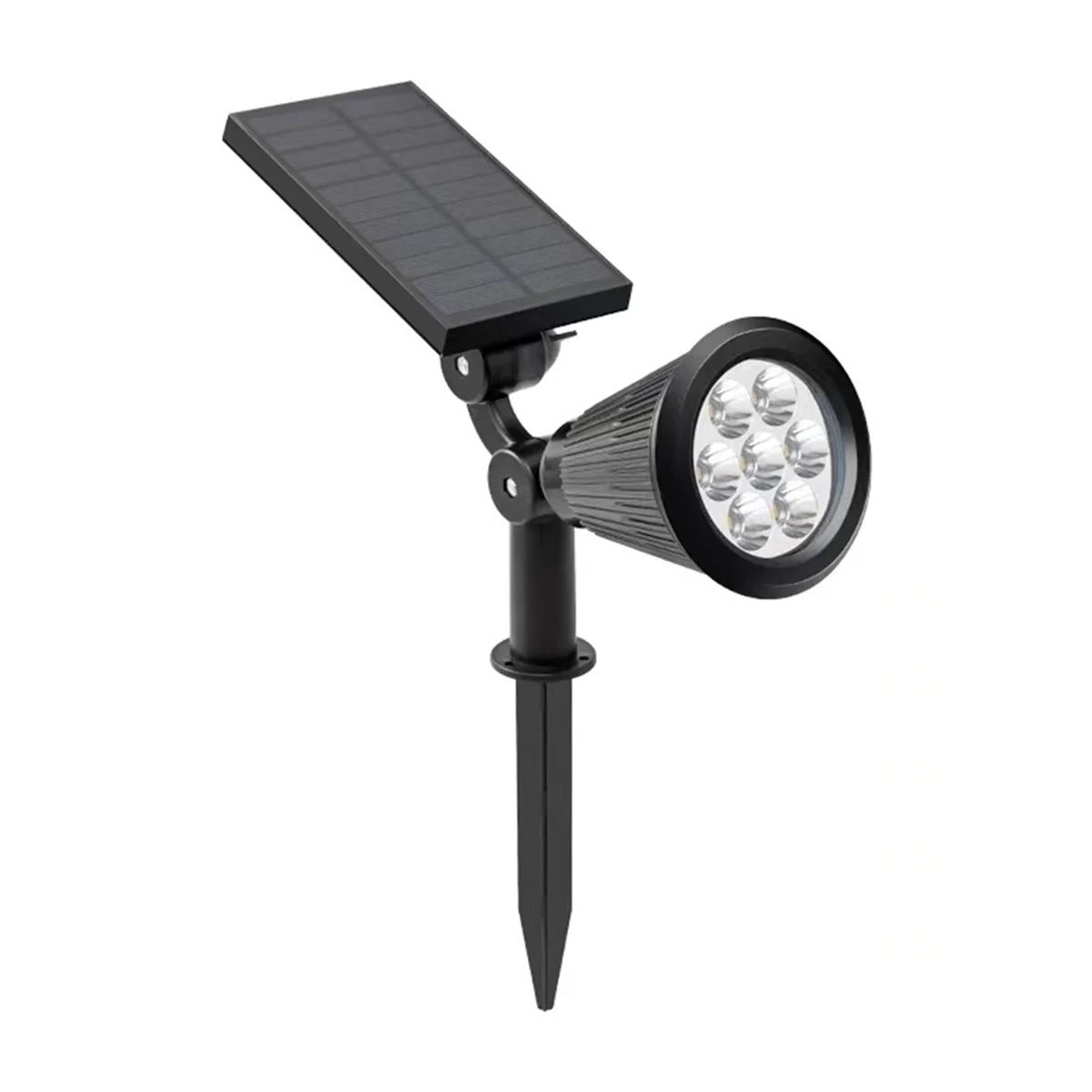 

A95I-7LED Solar Ground Plug Light Outdoor IP65 Waterproof Spotlight Adjustable Brightness Garden Decorative Spotlight,B
