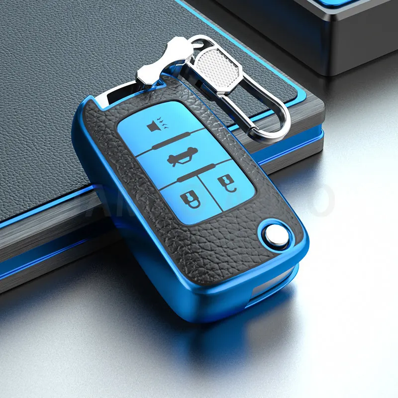 For Chevrolet Cruze Aveo Trax Sail Malibu for Opel Vauxhall Astra Corsa Meriva Insignia TPU Car Key Case Cover Shell Fob