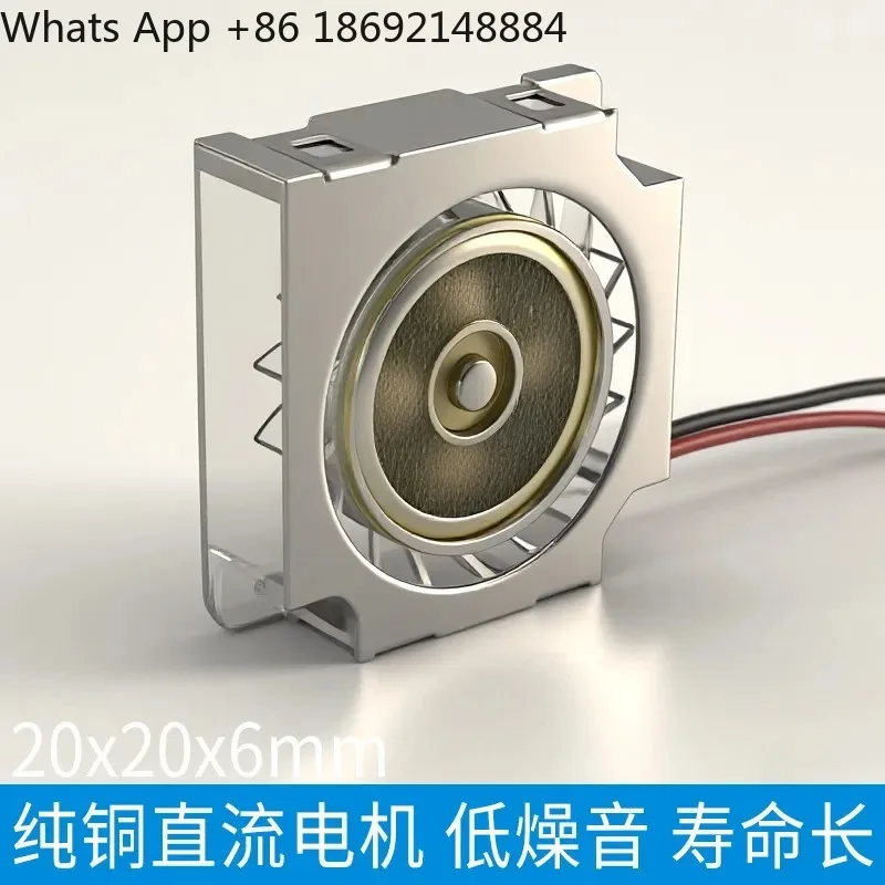2006RGB  Blower Miniature Ultra-Thin Turbine Fan  Bank Hard Disk with Light Cooling Fan