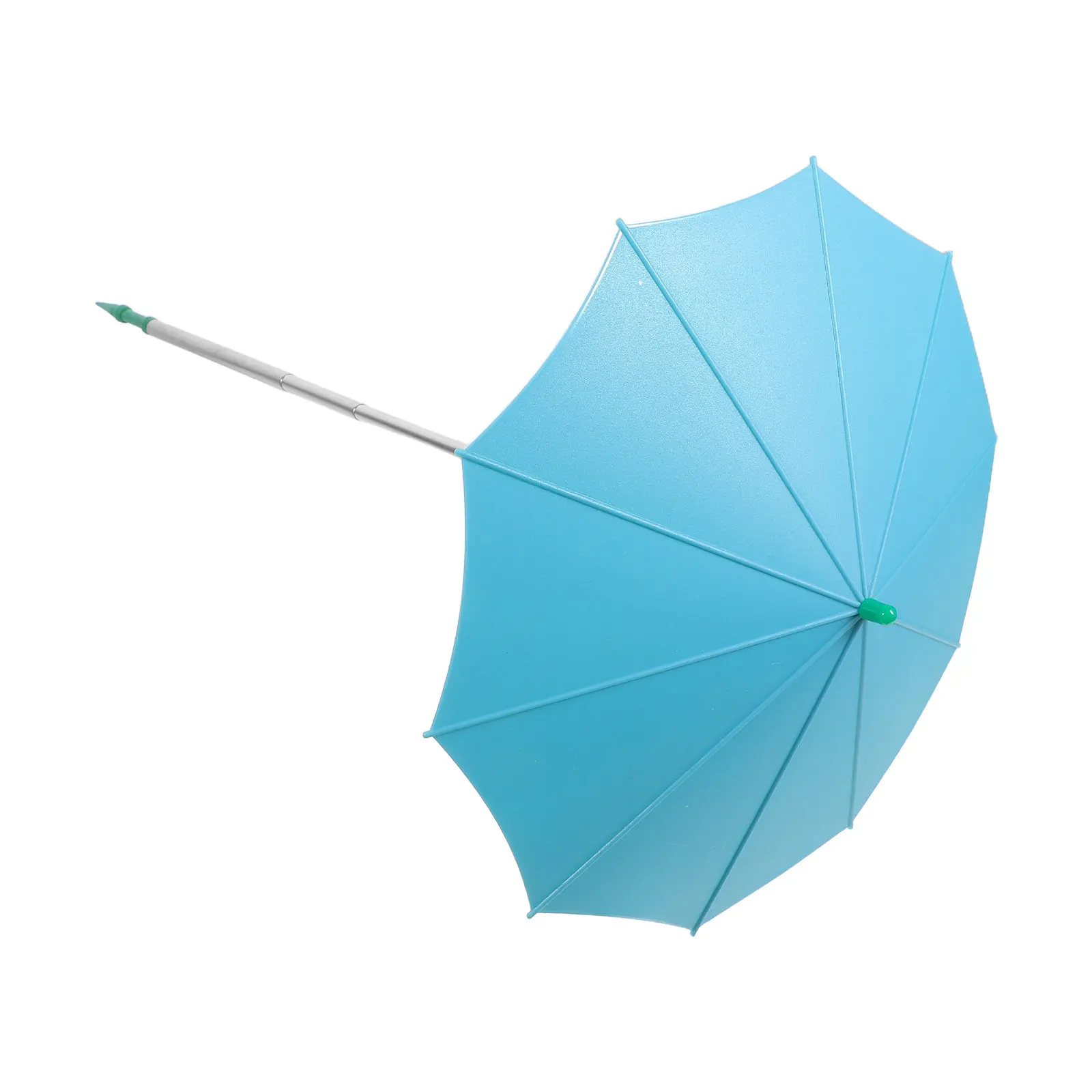 Plant Shade Umbrella Adjustable Telescopic Portable Sun Protection Parasol for Potted Plants Garden