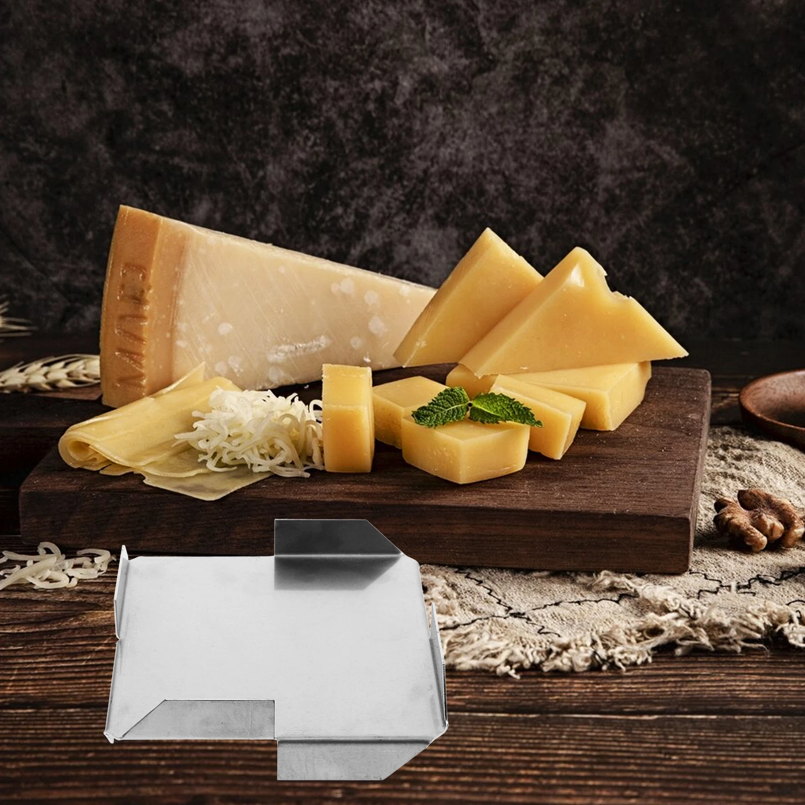 

Multifunctional Roller Base Stainless Steel Sturdy Indoor Spreader Wheel Part Kitchen Supplies Diy Burger Tool Accessory