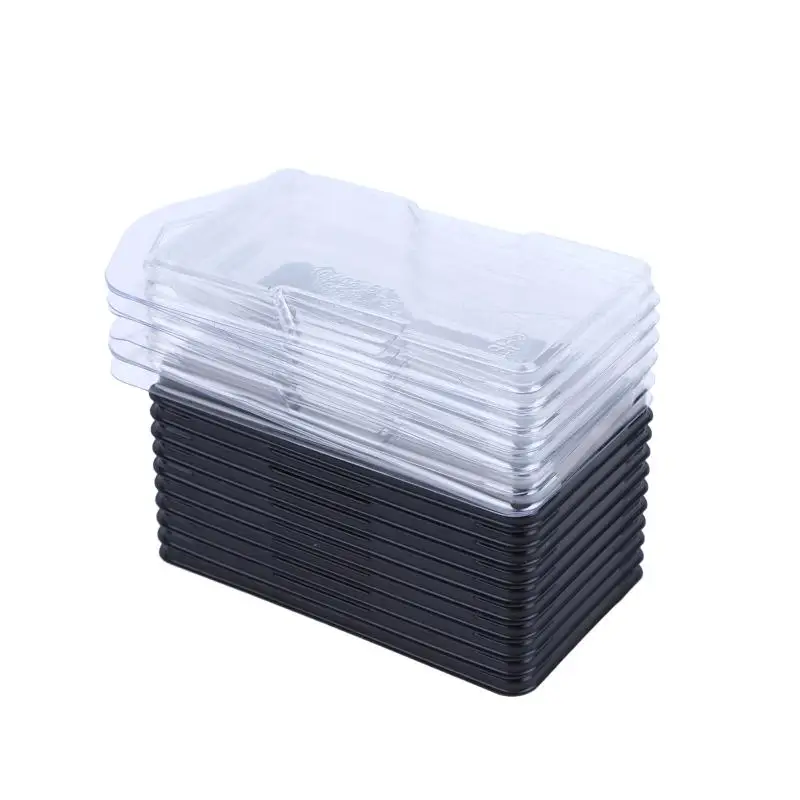 .New.10Pcs SO DIMM DDR DDR3 DDR4 DDR5 Memory Module Box Protective Case CPU Packaging Case Plastic Memory Chip Protection Box