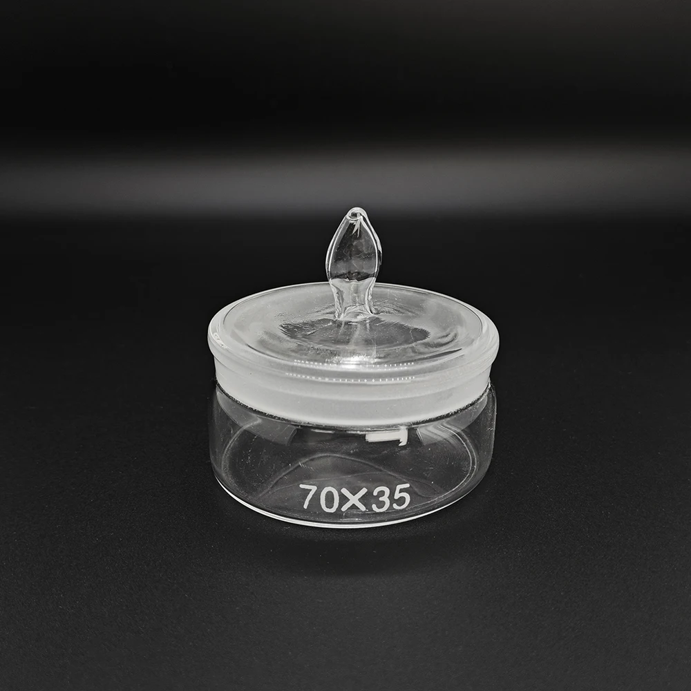 60X30mm Watch Repair Oil Storage Tank Accessories Clean Glass Cup Transparent Bottle Alcohol Cup Watchmakers Tool Component image 6