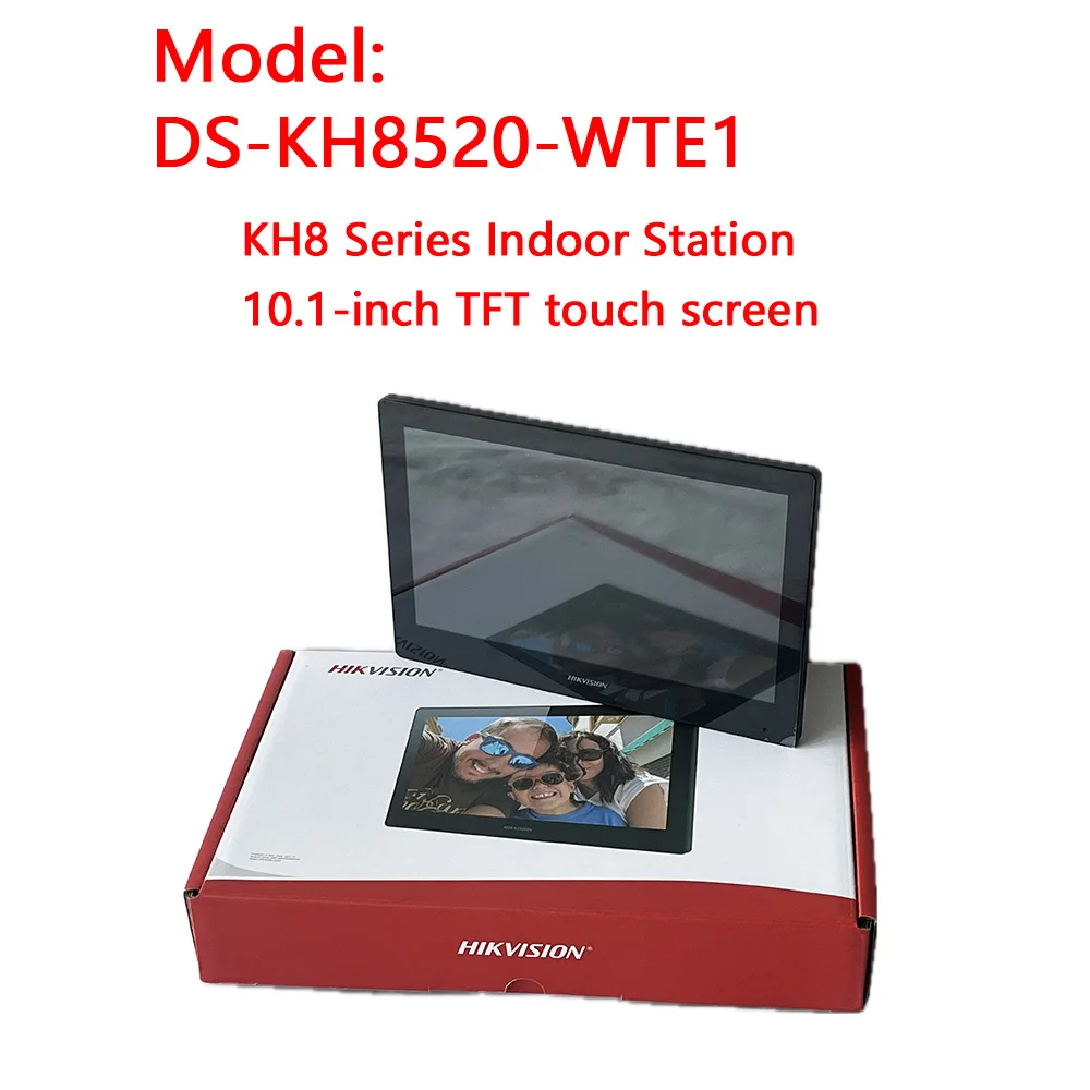 

Hikvision 10,1-дюймовый комплект IP-видеодомофона DS-KH9510-WTE1(B) DS-KH8520-WTE1 Крытый DS-KV6113-WPE1(C) Открытый дождевик Брелоки