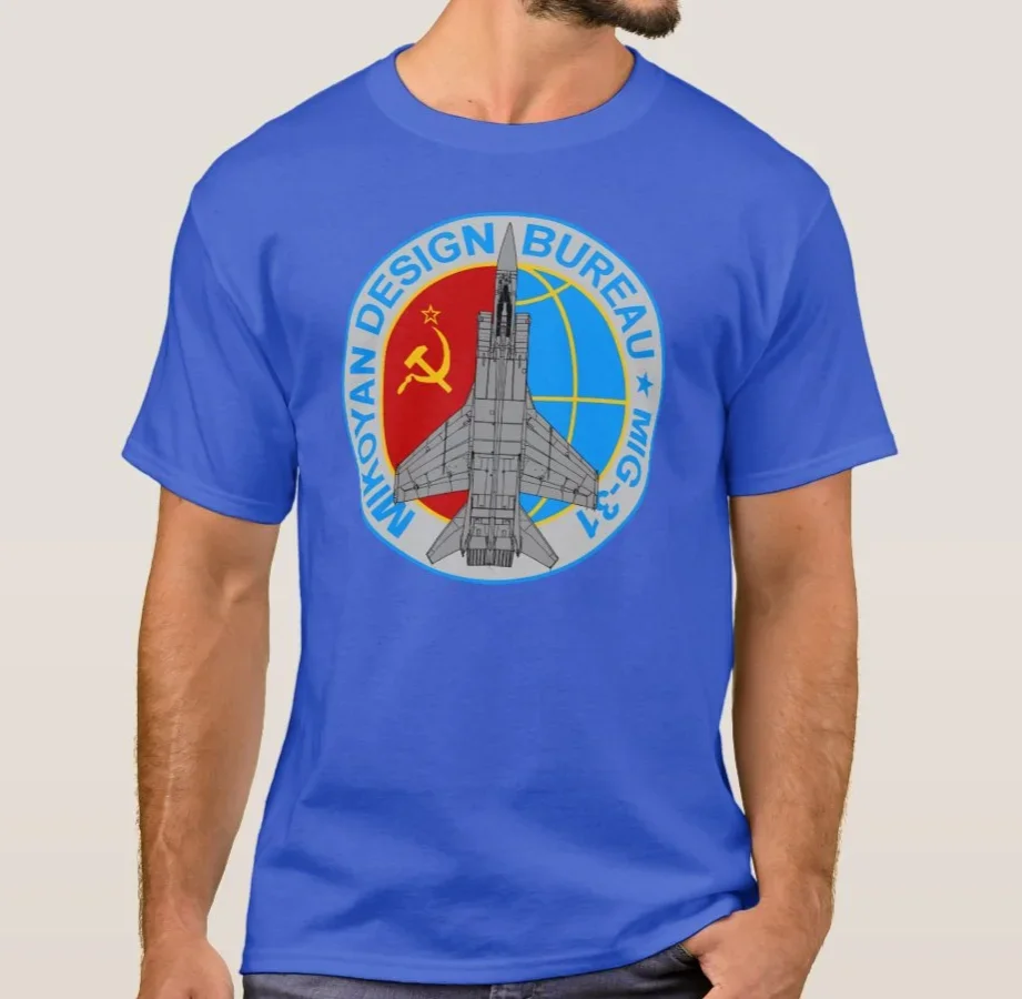 Russia Soviet Union MIG-31 Foxhound Fighter T-Shirt. Summer Cotton Short Sleeve O-Neck Mens T Shirt New S-3XL