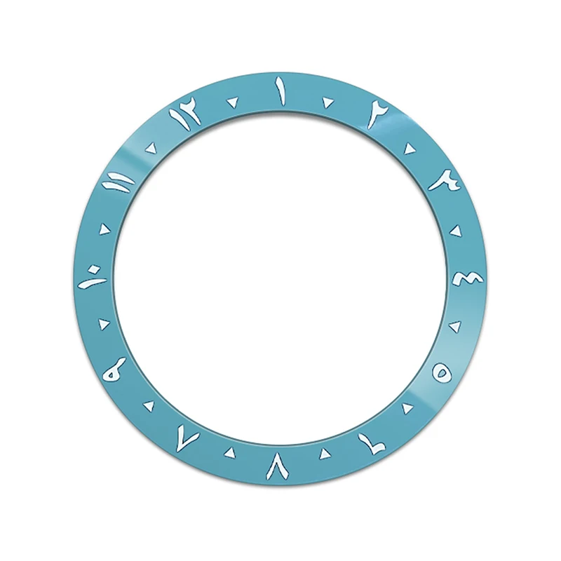 ตัวเรือนแบบโค้งมนสำหรับนาฬิกา SKX009 SKX007 Seiko สีน้ำเงิน NH35กล่องใส่นาฬิกา NH36ขนาด38มม. x 30.6มม.