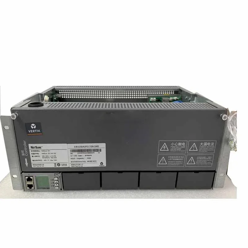 

Vertiv Netsure 531A41-S2 48v 120A subrack system with R48-2000e3 rectifier modules telecom dc power system