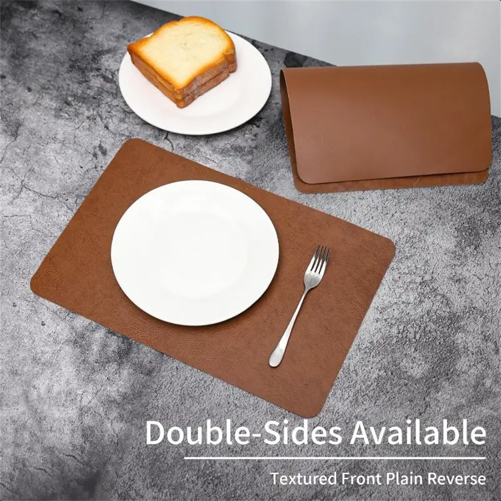 Cowhide Pattern Faux Leather P - Desk Mat Leather recension och pris
