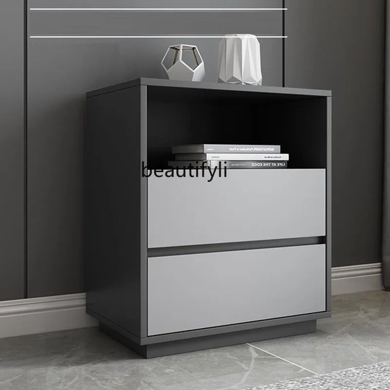 Modern Bedroom Living Room Bedside Table Corner Simple Storage Multifunctional Chest of Drawers Nordic Bedroom