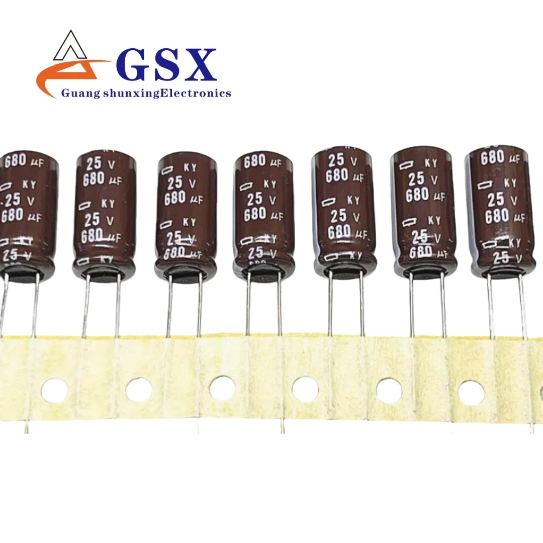 

25v680uf KY оригинальный японский конденсатор Black Diamond NCC EKY-250ETD681MJ20S 10x20