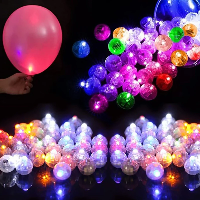 5PCS LED Balloon Light Tiny Led Light Mini Round Led Ball Lamp Night Light For Bar Lantern Christmas Wedding Party Decor Use