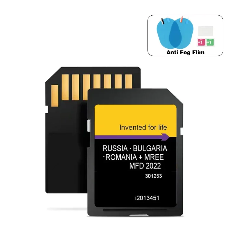 

Free Shipping Navi SD Card GPS East EU for Ford MFD 2022 Update Maps Navigation i2013451 For Focus C-Max CB7 2011-2015