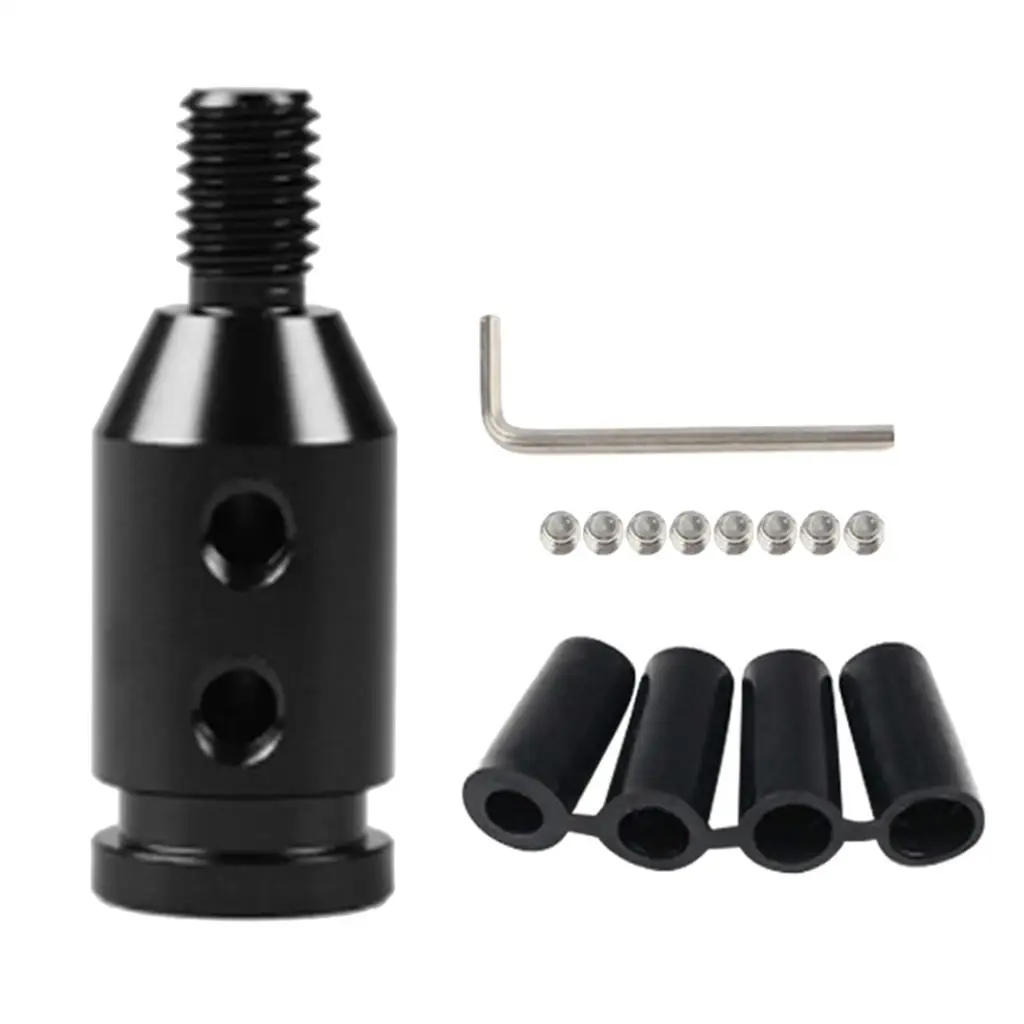 

Адаптер для ручки переключения передач из углеродного волокна, черный алюминиевый рычаг переключения передач для трансмиссии Yamaha Yz125