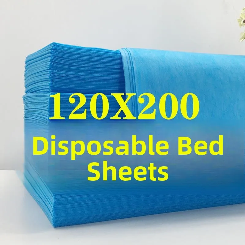

Одноразовые простыни 120x200, утолщенные, белые, водонепроницаемые, маслостойкие, с вырезом для лица, для салонов красоты, 100 штук