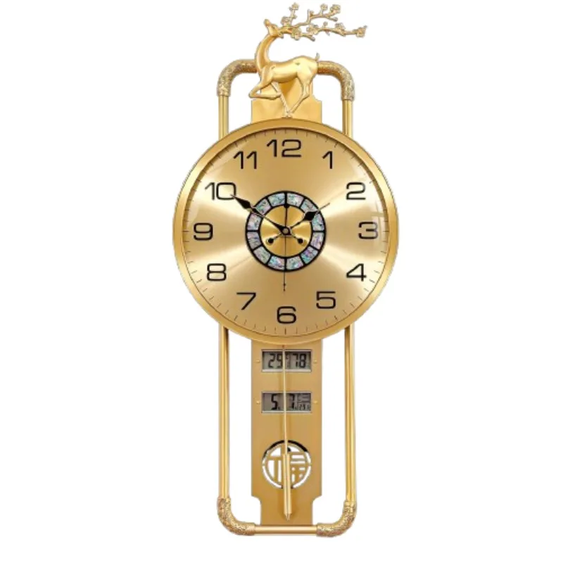 ساعة حائط أنيقة وفريدة من نوعها جمالية معلقة رقمية فاخرة ساعة حائط صناعية إيطالية Reloj De Pared Para Sala ملحقات منزلية