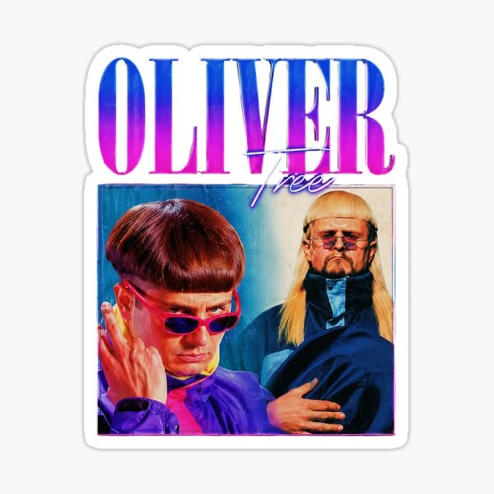 Oliver Tree - Vintage - Polera – Cyco Records Sticker for Laptop Decor Bedroom Car Cute Cartoon Art Fashionable Public Suitcase