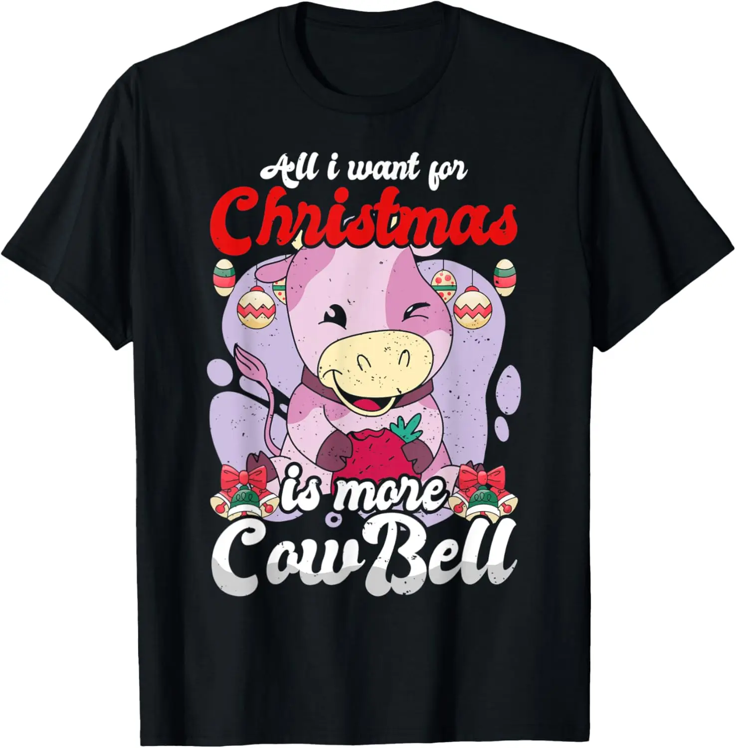 

Все, что я хочу на Рождество — это больше Cowbell для мужчин, женщин, детей, футболка