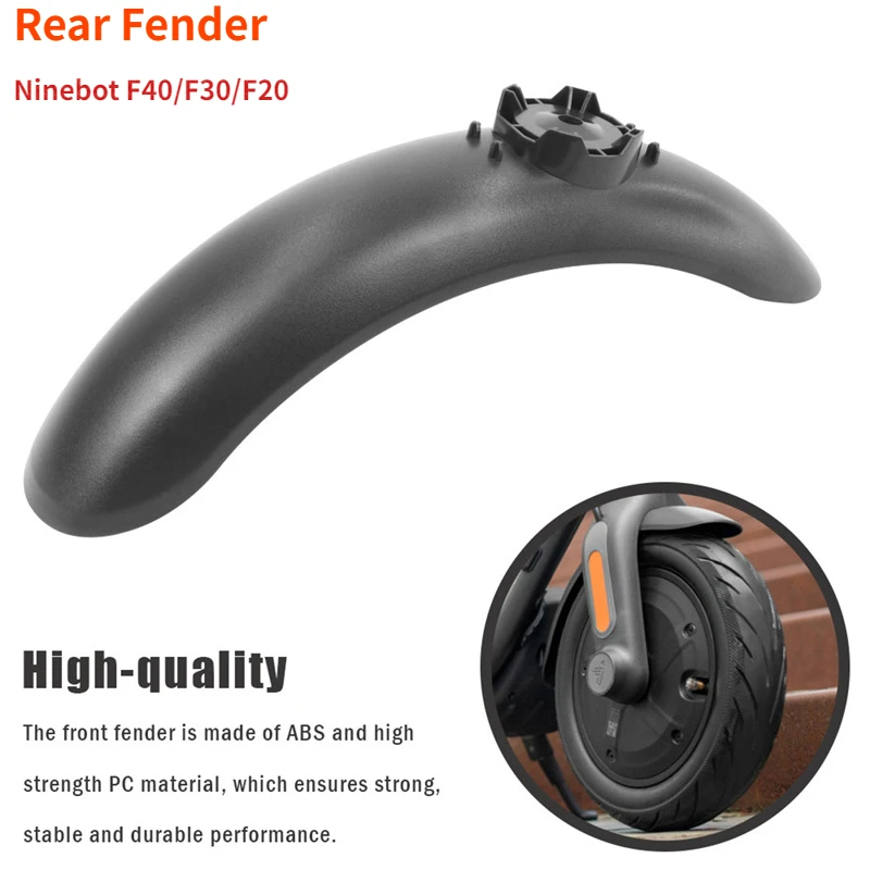 

Rear Mudguard for Ninebot F20 F30 F40 Electric Scooter F Series Special Plastic Water Baffle Rear Fender Accessories