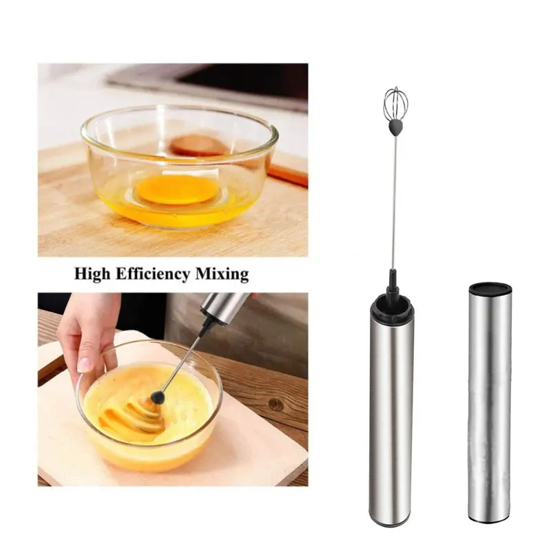 Draagbare Elektrische Melk Schuimer Mini Usb Oplaadbare Schuim Maker Handheld Foamer High Speed Drank Mixer Koffie Blender Eierklopper