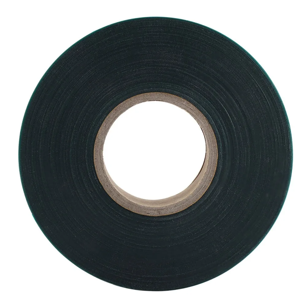 2 Rolls Durable PVC Grafting Belt 1 Inch X 150FT Reusable Branch Bind Belt Green Thick Bind Belt for Plant Fruit Tree Support