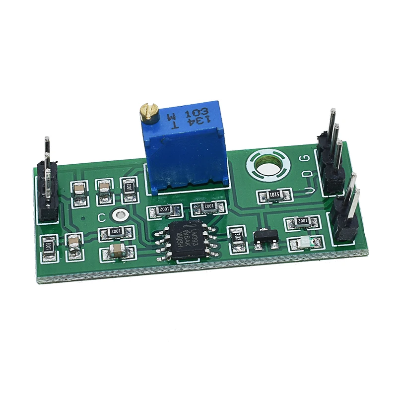 LM393 3.5-24V Voltage Comparator Module High Level Output Analog Comparator Control With LED Indicator