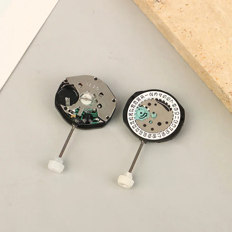 Sl25 Movement China Sunon Sl25-3 Quartz Movement Calendar Date Display Watch Wristwatch Part Cheap Replace 2015 Movement