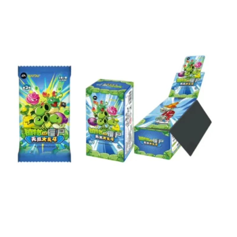 

Official Genuine KAYOU Plants Vs. Zombies Cards Endless Battle- 3rd Wave Wonderful Nature Journey Anime Peripherals Holiday Gift