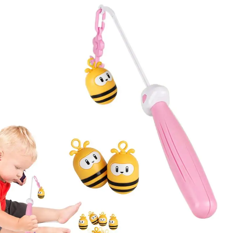 Fishing Game For Kids Little Bee Fishing Game Set 2-in-1 Fishing Play Set Game Poles Learning Educational Little Bee Game Set