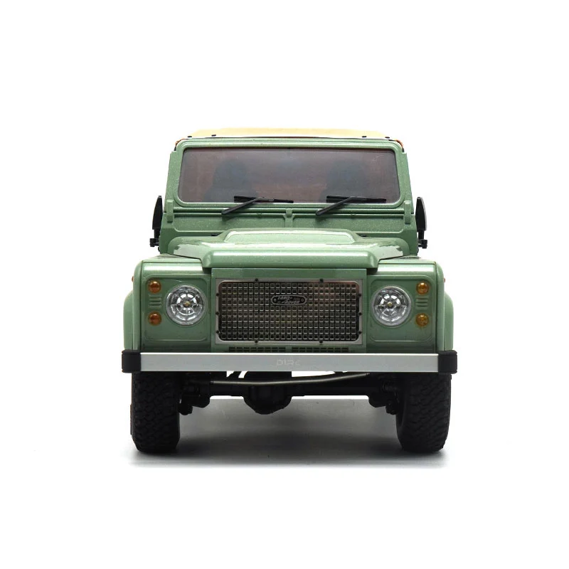 Bumper depan logam klasik simulasi, Crawler RC 1/10 mobil Traxxas TRX4 Land Rover Defender memanjat mobil D90 DIY suku cadang Upgrade