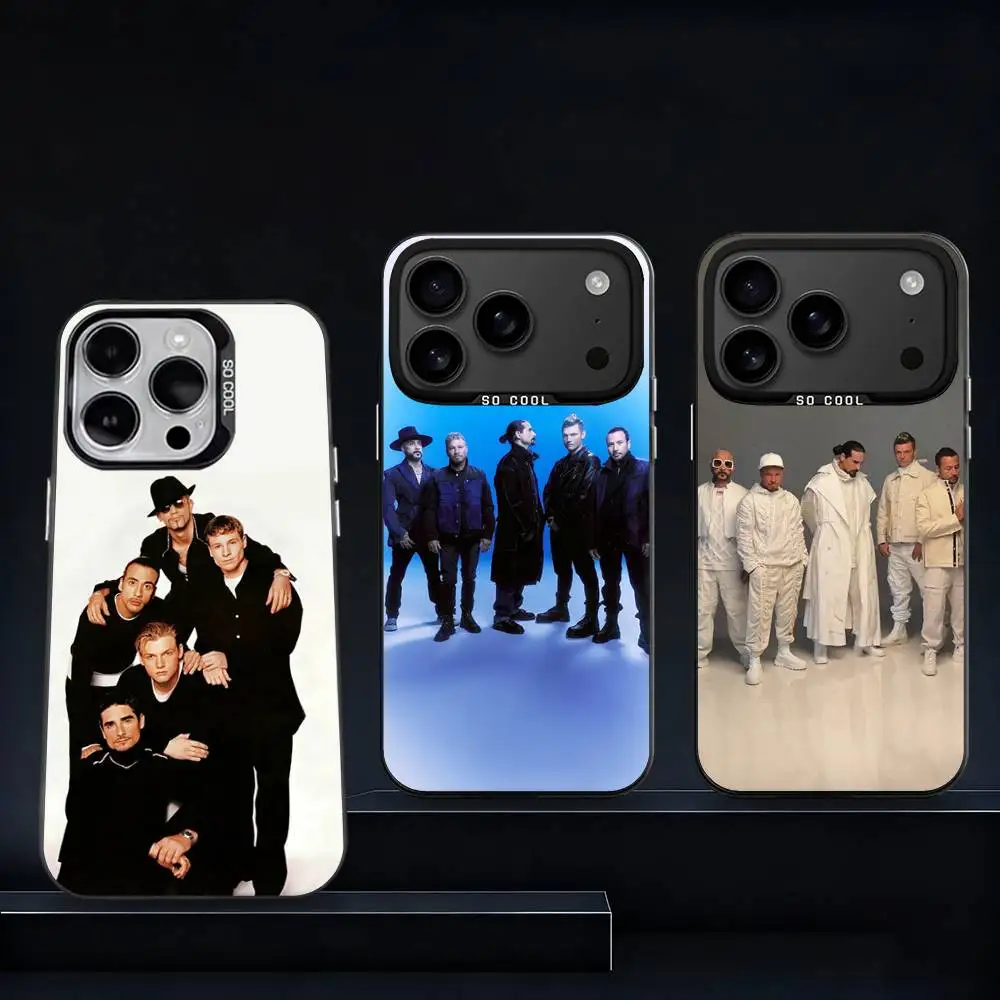 

B-Backstreet B-Boys BSB Phone Case For iPhone 17,16,15,14,13,12,11,Pro,XS,Max,Plus,Mini,SE4,E Black Matte Shockproof Cover