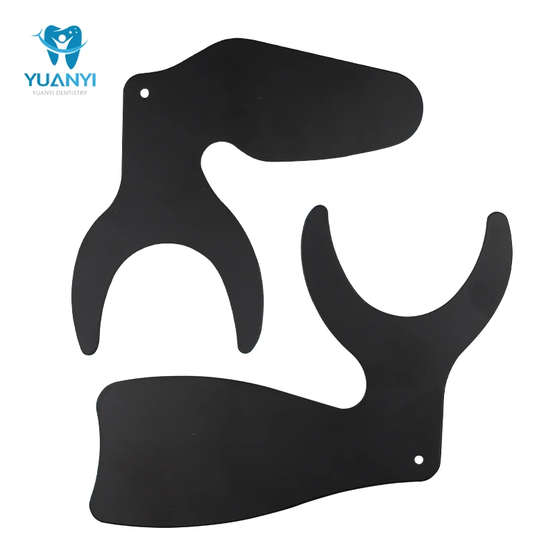 Dental Durable Autoclave Photo Contrast Board Photography Black Background Board Plate Oral Palatal Contraster Board Oral Cheek
