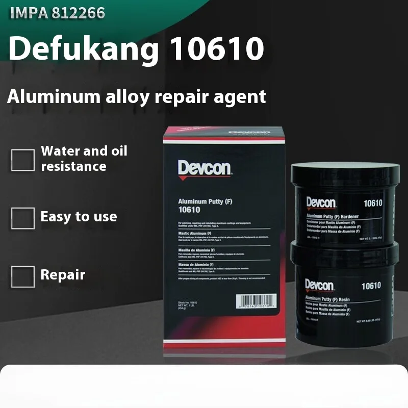 

De Recovery IMPA812266 10610 Средство для ремонта алюминия Высокотемпературное средство промышленного отверждения из алюминиевого сплава F