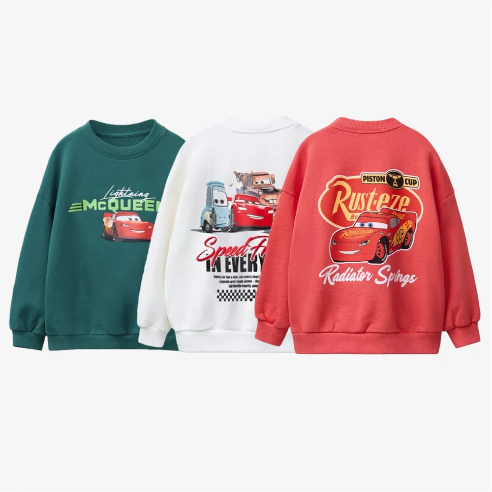 Cartoon Car Print T… - image